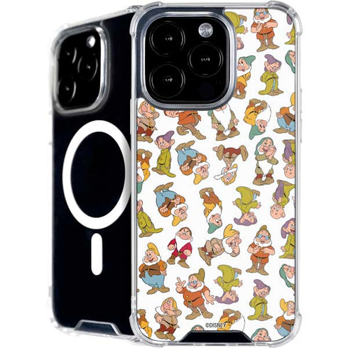Disney Snow White Dwarfs Pattern iPhone 16 Pro MagSafe Case
